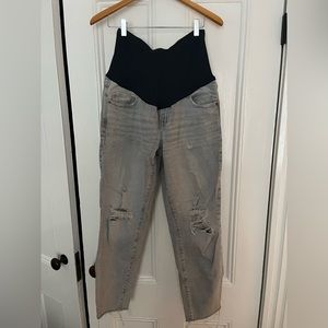 Old Navy O.G. Full panel maternity jeans, size 8